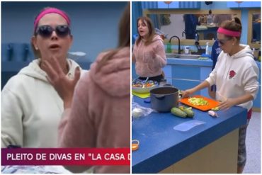 ¡MUY FUERTE! Alicia Machado y Gaby Spanic protagonizaron una nueva trifulca en “La Casa de los Famosos” (+Video)