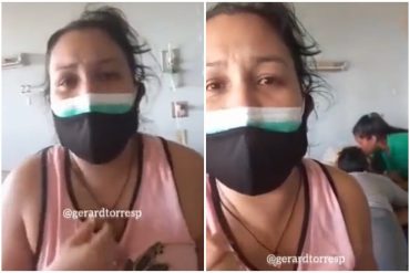 ¡MUY FUERTE! Mujer denunció la muerte de su padre por falta de atención en el Hospital Universitario de Maracaibo: “No había médicos” (+Video desgarrador)