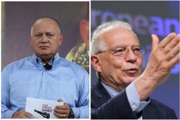 ¡LO ÚLTIMO! Diosdado Cabello también arremetió en contra de Josep Borrell: “Su actitud es propia de quienes aún creen que Venezuela sigue siendo colonia”