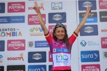 ¡ORGULLO CRIOLLO! La ciclista venezolana Lilibeth Chacón se coronó como la gran campeona de la Vuelta a Colombia (+Detalles)