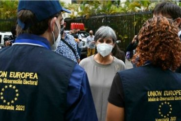 ¡LO DIJO! Jefa de la Misión de Observadores de la UE llegó Venezuela para las elecciones del #21Nov: “Hasta ahora, todo marcha bien” (+Video)
