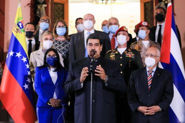 ¡SI TÚ LO DICES! Maduro espera que 95% de la población en Venezuela esté vacunada contra el covid-19 para el #31Dic: “Que sea un Fin de Año feliz” (+Video)