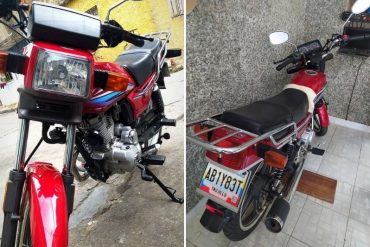 ¡INDIGNANTE! Fotógrafo de la Agencia EFE denunció que 2 funcionarios de la PNB robaron la moto de su hermano: “Le dispararon tres veces” (+Fotos)