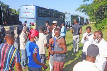 ¡QUÉ TRISTE! Más de 400 haitianos huyeron de su país y por error terminaron llegando a Cuba