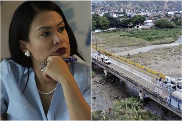 ¡EN LA CALLE! Gobernadora Laidy Gómez desmintió al régimen: aseguró que la frontera con Colombia desde Venezuela continúa cerrada (+Videos)