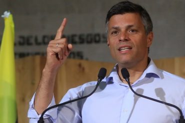 Leopoldo López dice ante la Eurocámara: «Levantar sanciones sin que la dictadura de Maduro se comprometa a unas elecciones es anclarla» (+Video)