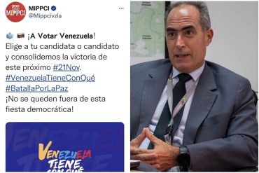 ¡SE PASAN! Roberto Picón denunció el uso de redes sociales de los organismos del Estado para promover a candidatos del chavismo (+otras irregularidades)