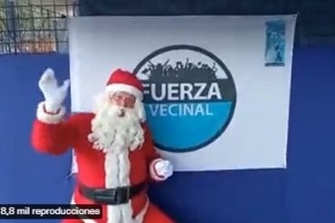 ¡AH, OK! “Qué casualidad. También adelantaron la Navidad”: polémica en redes por video en el que “Santa Claus” pidió votar por Fuerza Vecinal el #21Nov (+Video)