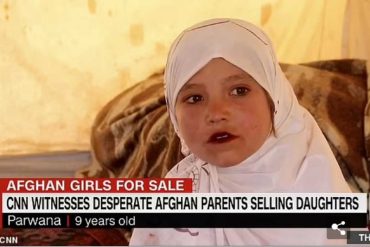 ¡INDIGNANTE! “Me vendieron porque no tenemos comida”: El desgarrador testimonio de niña afgana de 9 años
