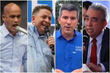 ¡AJÁ! CNE abre investigación contra David Uzcátegui, Luis Eduardo Martínez, Héctor Rodríguez y Gustavo Duque: estas son las infracciones que cometieron