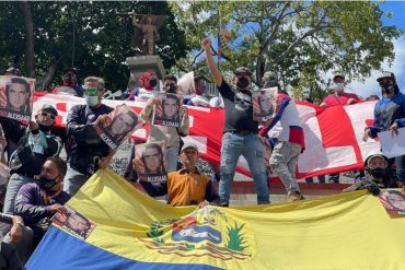 ¡QUÉ TAL! En pleno pico de pandemia el chavismo organizó una protesta y una caravana de motorizados por Alex Saab