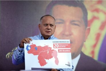 ¡SIN PUDOR! La descarada propaganda de Diosdado Cabello para beneficiar la candidatura de Jorge Arreaza en Barinas (+Video)