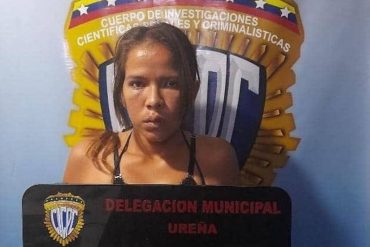 ¡ATROZ! Detenida mujer en Táchira que maltrataba a su hija de solo seis meses para “vengarse” de su ex