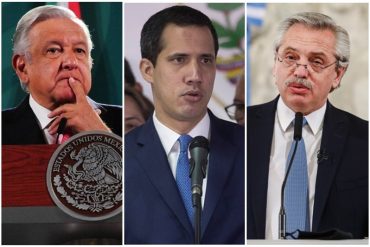 ¡ENFÁTICO! “¿Valió la pena invitar a un dictador a la Celac?”: Guaidó pide a Alberto Fernández y a López Obrador apoyar la investigación de la CPI