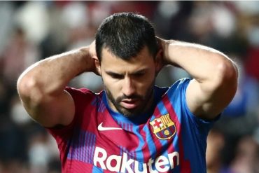 ¡BOMBAZO! Fuentes aseguran que el ‘Kun’ Agüero podría anunciar este miércoles su salida del FC Barcelona y retirada del fútbol