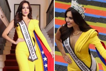 ¡HERMOSA! Luiseth Materán partió rumbo a Israel al Miss Universo 2021 (+Fotos +Videos)