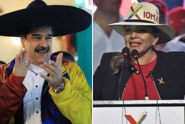 ¡LO MÁS RECIENTE! Maduro felicitó a Xiomara Zelaya por su «histórica victoria» en los comicios presidenciales de Honduras