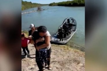 ¡SEPA! Rescatada niña migrante venezolana de 5 años que había sido abandonada en una isla en el río Grande