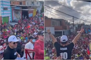 ¡VEA! “Peleaban por una camisa de Drácula”: Lacava cerró su campaña electoral en un acto en el que las medidas de seguridad brillaron por su ausencia (+Video)