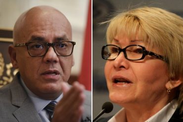 ¡DIRECTO! El ataque de Jorge Rodríguez a Luisa Ortega Díaz: “Una señora y su esposo alcohólico intentan denunciar delitos que ella misma cometió” (+Video)