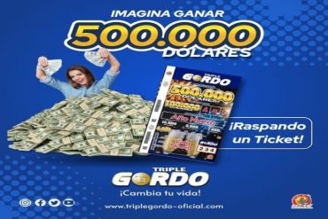 ¡CAUSÓ FUROR! Regresa el popular “Triple Gordo” y con un premio de 500.000 dólares y las redes enloquecen (+Detalles)