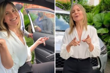 ¡LE MOSTRAMOS! Anna Vaccarella presumió su nuevo Toyota Corolla Cross 2022 y en las redes no la perdonaron: “Solo para enchufados” (+Video)