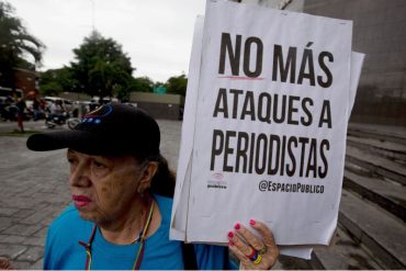 Espacio Público denuncia impunidad en los casos de agresiones contra periodistas