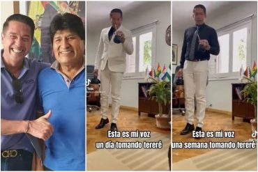 ¡PENA AJENA! El polémico video de TikTok por el que Bolivia cesó a su embajador en Paraguay, donde lo declararon persona no grata (+qué vergüenza)