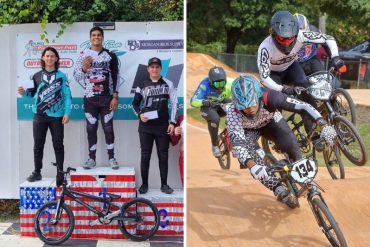 ¡ADMIRABLE! El venezolano Jhorman Sivira triunfó en circuito BMX de EEUU con los Juegos Olímpicos de París 2024 en la mira