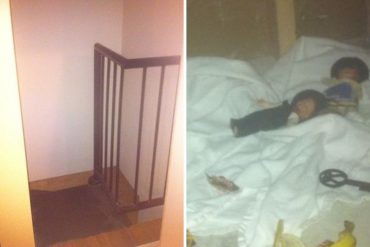 ¡QUÉ MIEDO! “Una mald*ta escalera”: descubrieron una habitación oculta en su casa mientras jugaban y lo que hallaron fue aterrador (+Fotos)