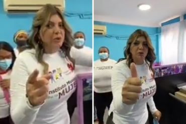 ¡SE PASÓ! “A las cuaimas hay que controlarlas”: el desafortunado mensaje de la esposa de José V. Rangel en video para promocionar el Instituto de la Mujer ¡SE PASÓ! “A las cuaimas hay que controlarlas”: el desafortunado mensaje de la esposa de José V. Rangel en video para promocionar el Instituto de la Mujer