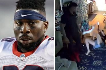 ¡INDIGNANTE! El brutal maltrato del exjugador de la NFL Zac Stacy a su novia delante de su hijo de cinco años: Todo quedó grabado (+Video)