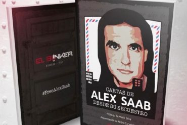 ¡AH, CARAMBA! Régimen publicará un libro con las cartas escritas por Alex Saab desde su celda en Cabo Verde: “Parece chiste, pero no”