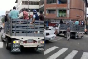 ¡GRAVE! Unidades de CorpoAndes habrían sido usadas para la “operación remolque” del chavismo este #21Nov (+Video)