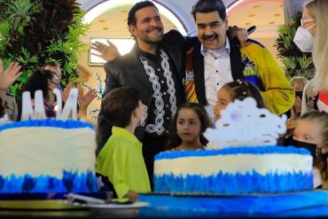 ¡AH, BUENO! La excusa de Pablo Montero tras su serenata de cumpleaños a Maduro: «Como artista no tengo partido ni bandera más que de la música mexicana»