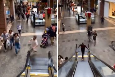 ¡INSÓLITO! Pánico en centro comercial de EEUU en pleno Black Friday tras alerta de disparos (+Videos)