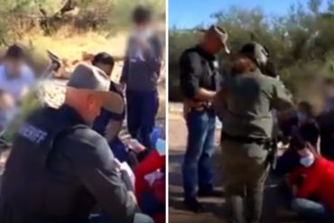 ¡INCREÍBLE! Rescatan a familia venezolana que se perdió en el desierto de Arizona mientras cruzaban la frontera en busca de asilo en EEUU (+Video)