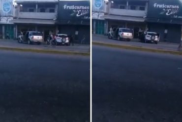 ¡INSÓLITO! Sujetos armados y con prendas policiales secuestraron a comerciante en Carabobo en plena luz del día y en frente de varios transeúntes (+Video)