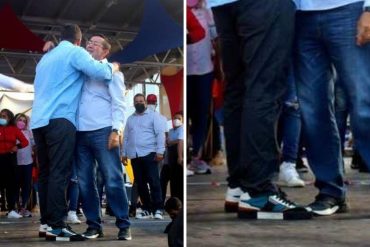 ¡AH, OK! Los nada baratos zapatos de “Dolce & Gabbana” que lució Nicolasito Maduro en un evento del régimen (+Precio en dólares)