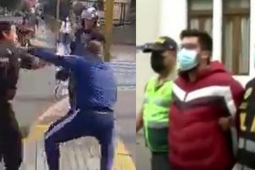 ¡LE CONTAMOS! “Mi disculpas a todo el Perú. Estoy arrepentido”: Habló el venezolano que agredió a un policía en Perú