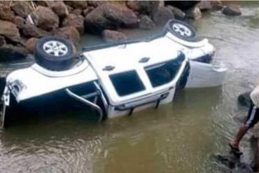 ¡LO MÁS RECIENTE! Alcalde del municipio Peñalver de Anzoátegui tuvo un accidente junto a su familia en la vía hacia Maturín (+Video)