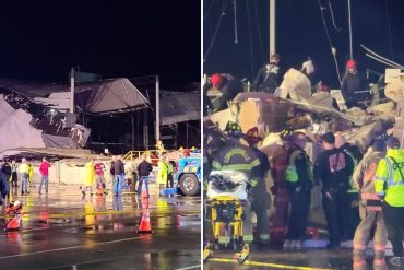 ¡TRAGEDIA EN EEUU! Al menos dos muertos en un almacén de Amazon debido al paso de un tornado (+Fotos)