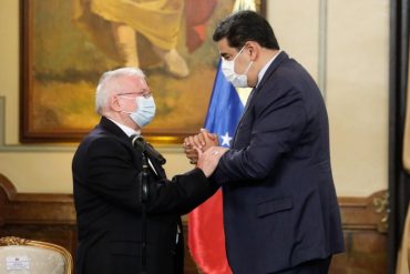 ¡VEA! En su último acto en Venezuela Aldo Giordano dijo que tenía en su corazón las “luchas y lágrimas” de Venezuela y rechazó condecoración de Maduro (+Video)