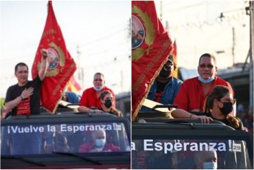 ¡VEA! Hasta Diosdado Cabello se puso de chofer para “pasear” a Jorge Arreaza y a las hijas de Hugo Chávez en el desespero por ganar elecciones en Barinas (+Fotos)