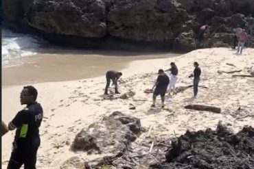 ¡DEBE SABERLO! Restos hallados en playa de Aruba son de falconiano que intentó ingresar en lancha