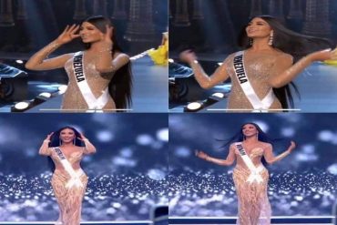 ¡VEA! “Usurpación de identidad”: el increíble parecido de la Miss Vietnam con Sthefany Gutiérrez en el Miss Universo 2021 (hasta la llamaron “copia”) (+Video)