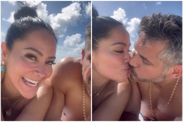 ¡VÉALO! Norkys Batista publicó un atrevido video con su esposo en Los Roques y desató un tsunami de críticas en redes: hasta la calificaron de “enchufada”