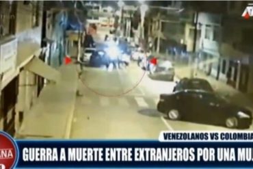 ¡ABRUMADOR! De 30 tiros mataron en Perú a venezolano que participó en serie «Azotes de Barrio»: una cámara registró el violento incidente (+Video)