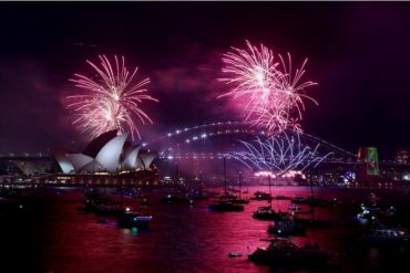 ¡IMPRESIONANTE! Australia, Nueva Zelanda y otras partes del mundo reciben el 2022 con un espectacular show de fuegos artificiales