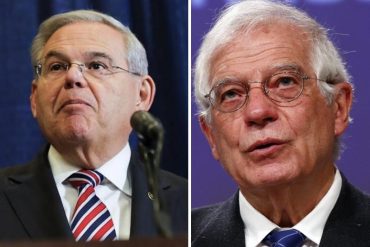 ¡ENTÉRESE! Bob Menéndez criticó a Josep Borrell por envío de la misión de la UE a Venezuela: “No es creíble”